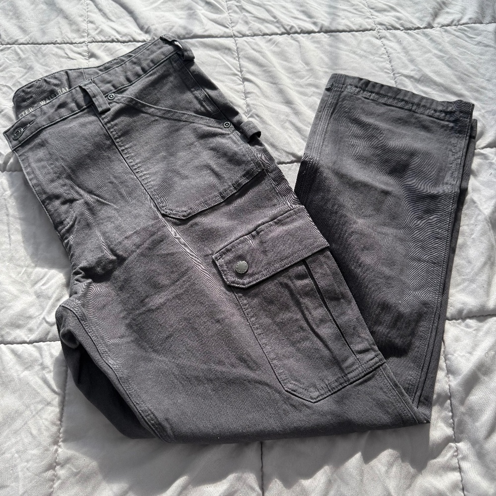 Duluth Trading Co Firehose Womens Slim Leg Cargo Pants